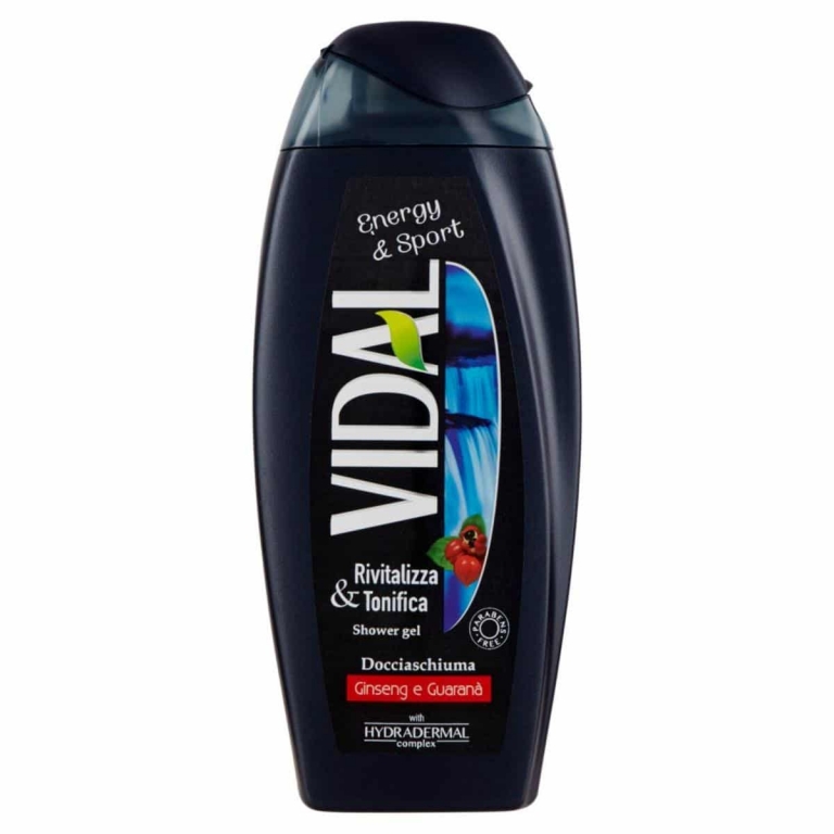 gel douche vidal energy/sport ml.500